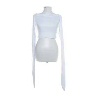 Crop top (Hvid) fra BZR Elastan, Bomuld