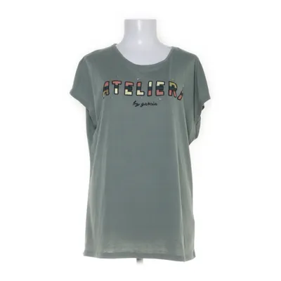 T-shirt (Groen) van Garcia Jeans Polyester, Linnen