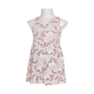 Jurk (Grijs, Meerkleurig) van H&M Kids Katoen, Viscose