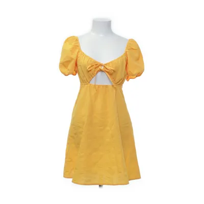 Kjole (Gul) fra Divided by H&M Elastan, Polyester