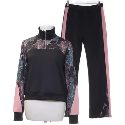 Träningsställ (Svart, Rosa, Grön) från Fila Elastan, Polyester