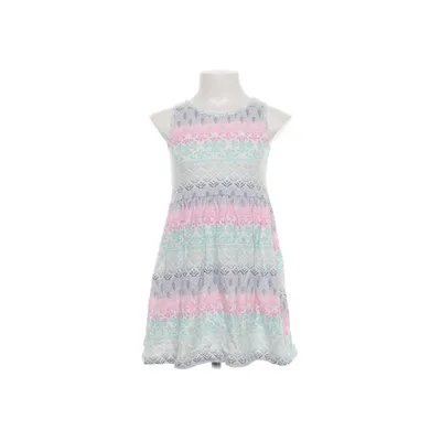 Jurk (Turquoise, Meerkleurig) van H&M Kids Katoen