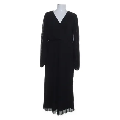 Jurk (Pleated Overlap Midi Dress) van NA-KD Polyester