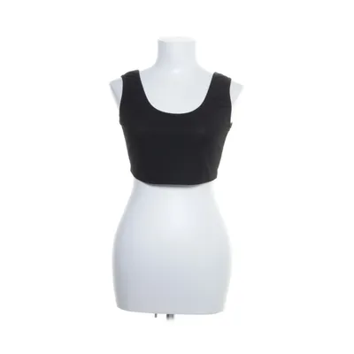 Crop top (Zwart) van I Saw It First Elastaan, Polyester