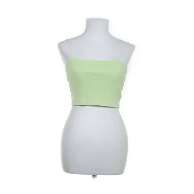 Crop top (Groen) van H&M Elastaan, Viscose