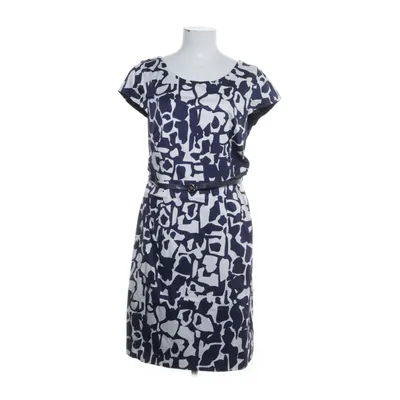 Dress (Blue, White) from Betty & Co Elastane, Cotton, Viscose