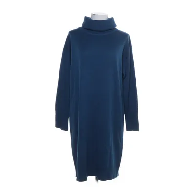 Turtleneck kjole (Blå) fra Zero Polyester, Uld, Polyamid, Akryl