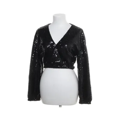 Top (Overlap Sequin Top) van Monica Geuze x NA-KD Polyester