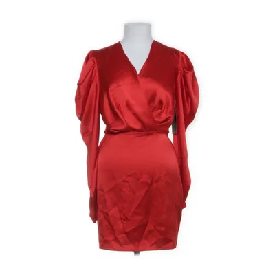 Dress (Puff Sleeve Satin Dress) from NA-KD Elastane, Polyester