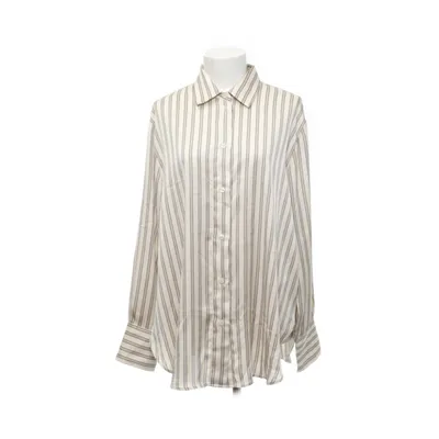 Blus (Beige, Flerfärgad) från H&M Modern Classic Polyester