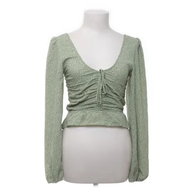 Blouse (Green, White, Multicolored) from H&M Polyester