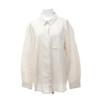 Shirt (Beige) van H&M Katoen, Linnen