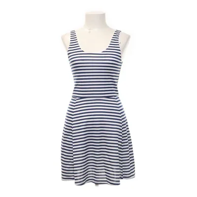 Jurk (Blauw, Meerkleurig) van Divided by H&M Polyester, Elastaan