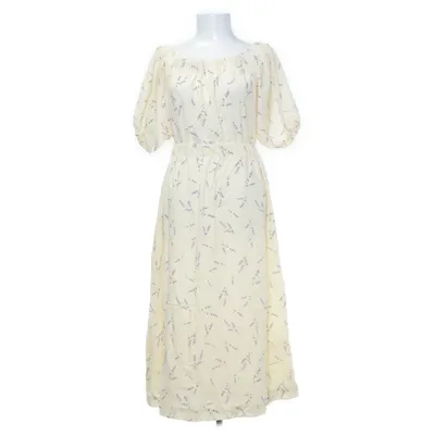 Klänning (Gul, Blå) från H&M Bomull