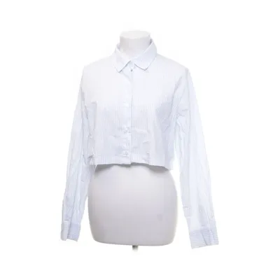 Skjorte (Blå, Hvid) fra Divided by H&M Bomuld