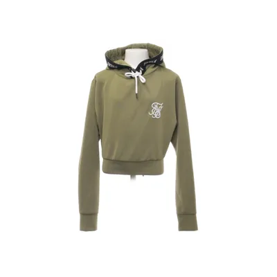 Huvtröja (Grön, Svart) från SikSilk Polyester, Elastan