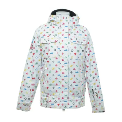 Skidjacka (Vit, Flerfärgad) från Spex Polyester