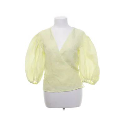 Slå-om top (Gul) fra H&M Trend Bomuld, Polyester