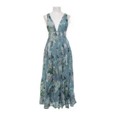 Maxi dress (Turquoise, Multicolored) from H&M Lyocell, Polyester