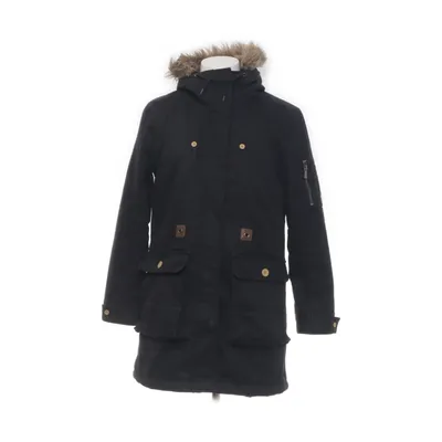 Parka (Zwart) van Action Sport Polyester, Polyamide, Bont, Katoen