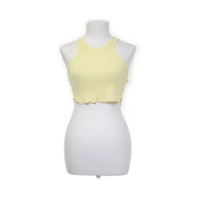 Crop top (Yellow) from ASOS Elastane, Viscose