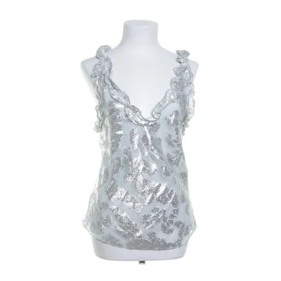 Top (Turquoise, Zilver) van H&M Conscious Collection Exclusive Lyocell, Polyester