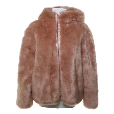 Jacka (Rosa) från D. Brand Akryl, Polyester, Pälsimitation