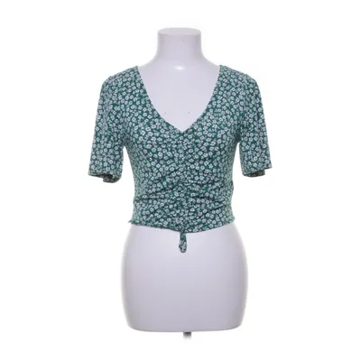 Crop top (Green, Multicolored) from Divided by H&M Polyester, Elastane