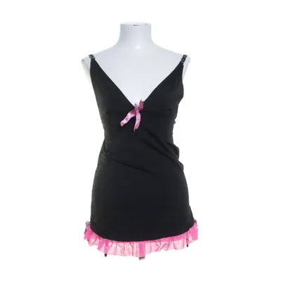 Negligé (Svart, Rosa) från Leg Avenue Elastan, Nylon