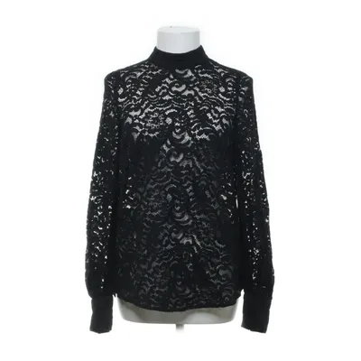 Blouse (Black) from H&M Cotton, Lyocell, Polyamide, Polyester, Viscose