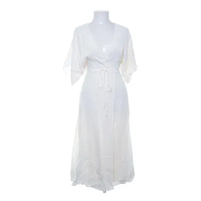 Wrap dress (White) from Reformation Viscose