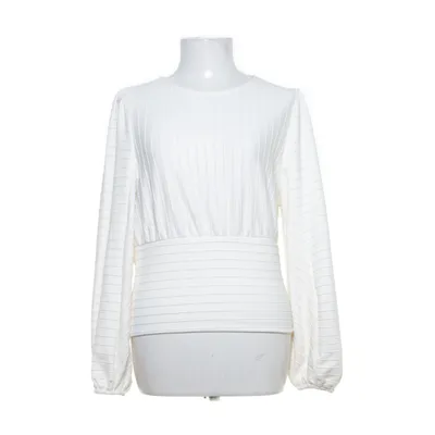 Blouse (White) from H&M Elastane, Polyester
