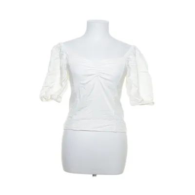 Dirndl blouse (White) from H&M Linen, Viscose