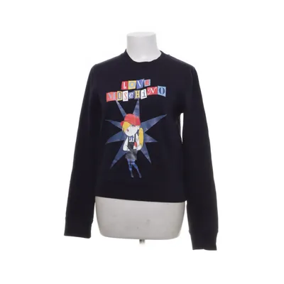 Sweatshirt (Blauw) van Love Moschino Katoen, Elastaan
