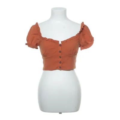 Crop top (Bruin) van H&M Trend Lyocell, Polyester, Elastaan