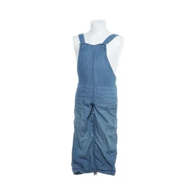 Hängselbyxor (Blå) från H&M Bomull, Lyocell