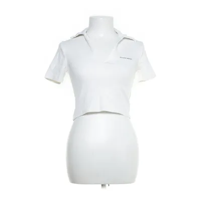 Crop top (Vit) från H&M Bomull, Elastan