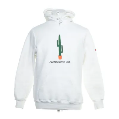 Hættetrøje (Hvid) fra Non-Sens Bomuld, Polyester