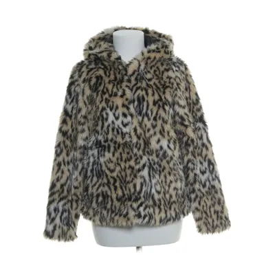Jakke (Beige, Sort) fra Divided by H&M Akryl, Polyester