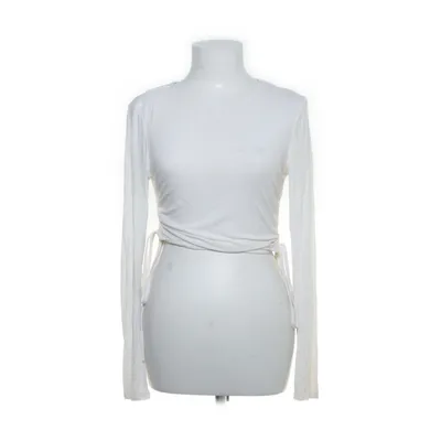 Crop top (Wit) van Shein Elastaan, Viscose