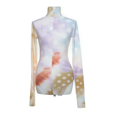 Body (Bleu, Violet) de Acne Studios Acétate, Cuir, Élasthane, Viscose, Coton, Acrylique, Laine, Nylon, Duvet