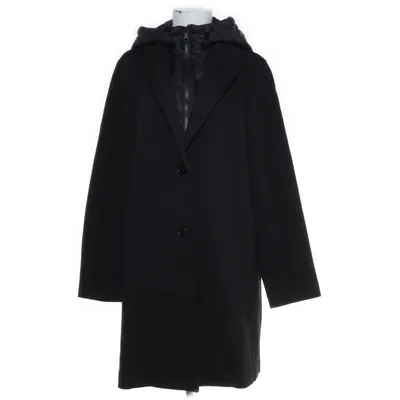 Frakke (Sort) fra Zero Bomuld, Polyester, Elastan