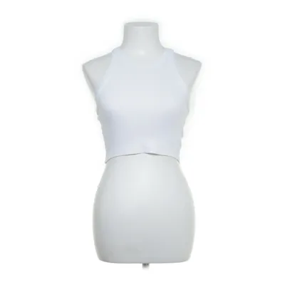 Crop top (Wit) van Edited Organisch katoen, Elastaan