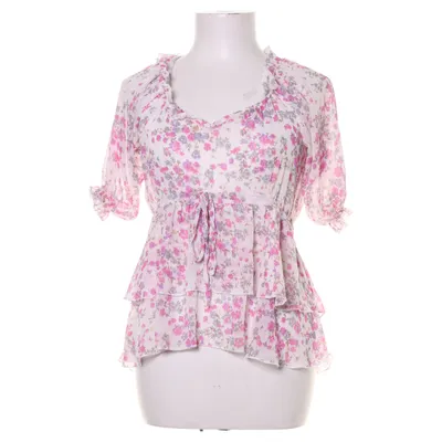 Blus (Vit, Rosa) från Nisan Polyester