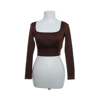 Crop top (Bruin) van Shein Elastaan, Polyester