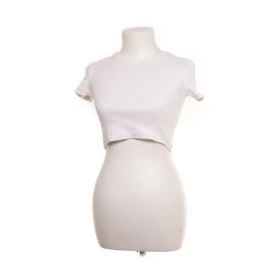 Crop top (Wit) van Zara