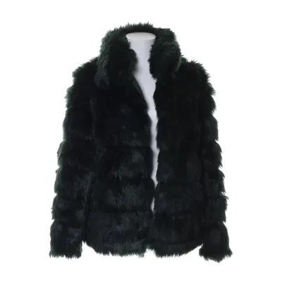 Jacka (Grön) från NLY Trend Akryl, Polyester, Pälsimitation