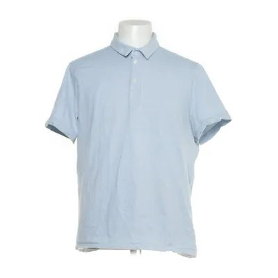 Polotrøje (Blå) fra H&M Basic Bomuld, Elastan