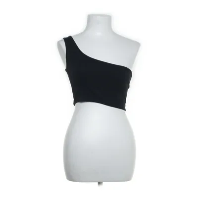 Crop top (Zwart) van Femme Luxe