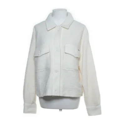 Skjortejakke (Off-white) fra Betty & Co Akryl, Polyester, Alpacauld, Uld